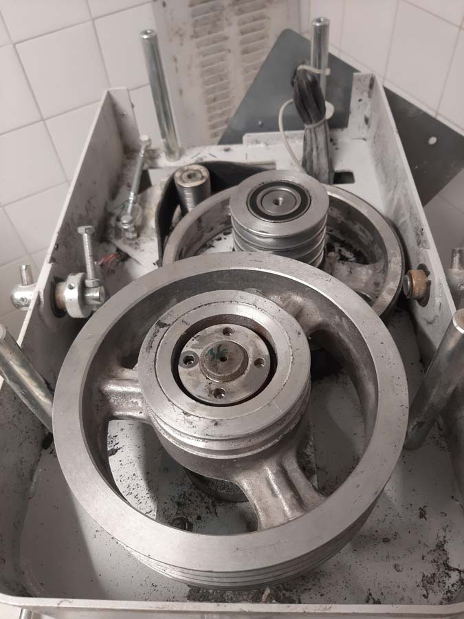 Remplacement de roulements de pétrin